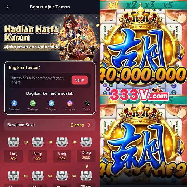 333V - Game Slot Online dengan Beragam Tema dan Fitur Bonus