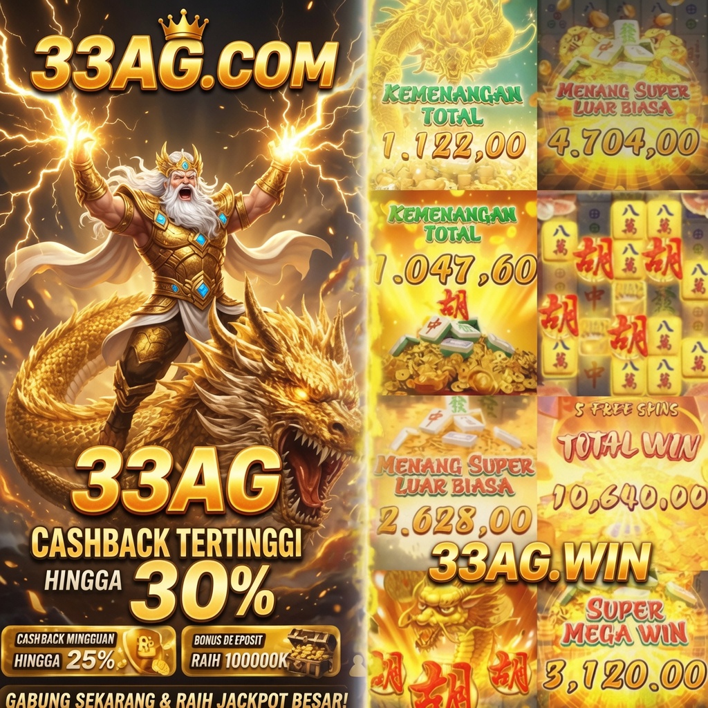33AG - 33ag Platform Game Online dengan Beragam Pilihan Permainan Seru