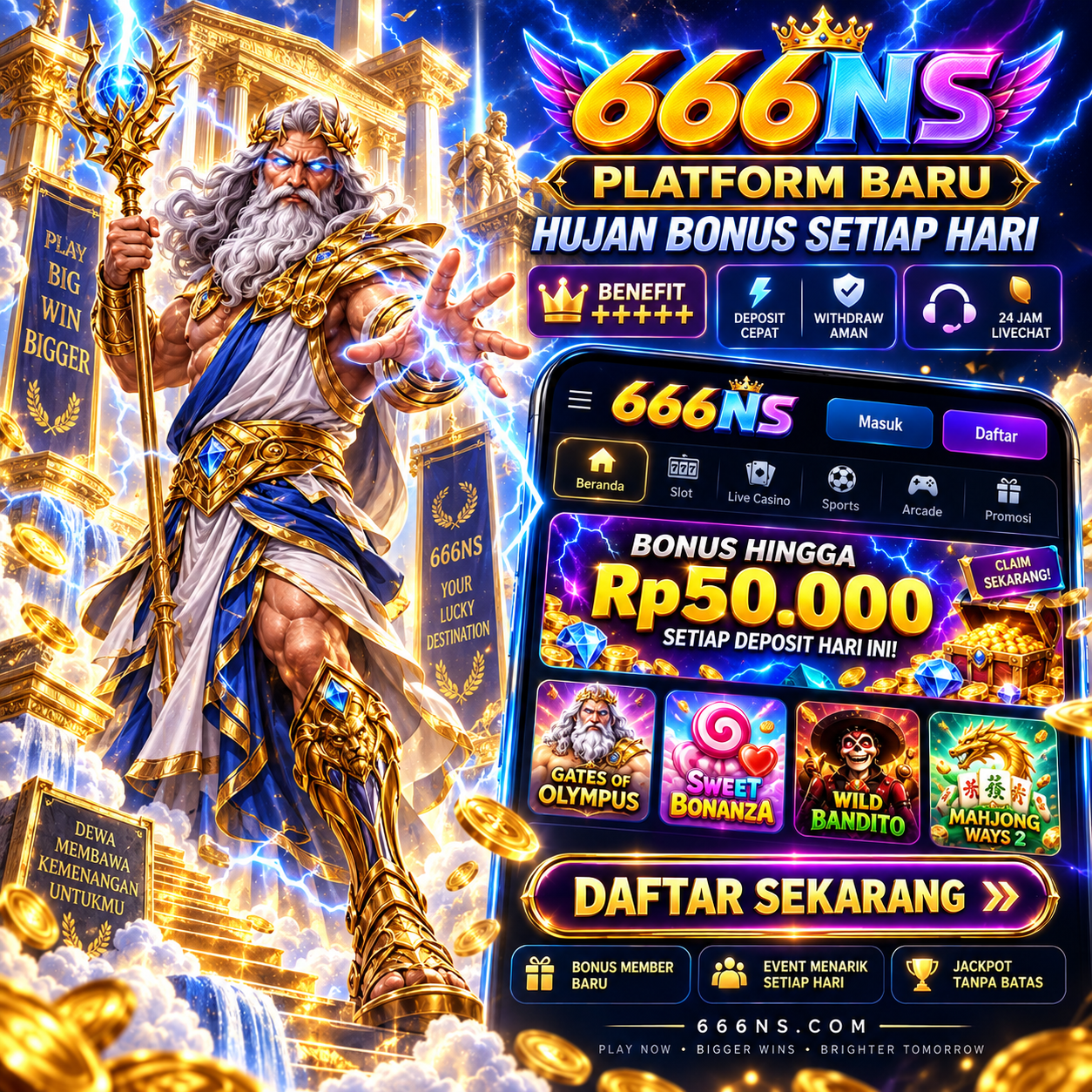 666NS - 666ns Game Slot Online dengan Beragam Tema dan Fitur Bonus