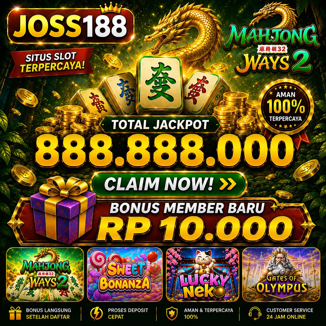 JOSS188 - joss188 Slot Indonesia Jadi Pilihan untuk Menjelajahi Tema Slot Online Berbeda